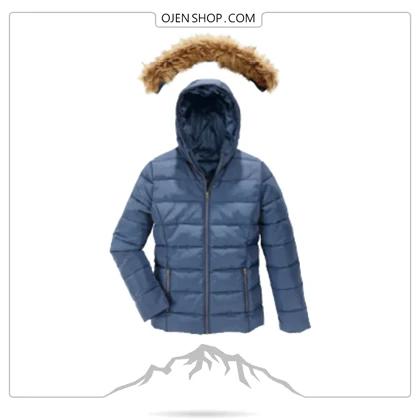 کاپشن پر خزدار BLUE MOTION