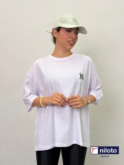 تیشرت لانگ NY کد (2880)