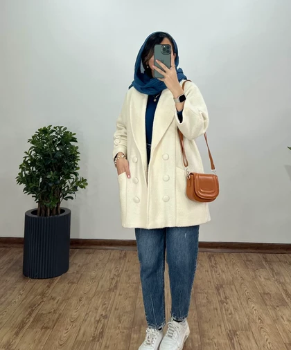 پالتو فوتر آستردار سونیا(ایراد دار)