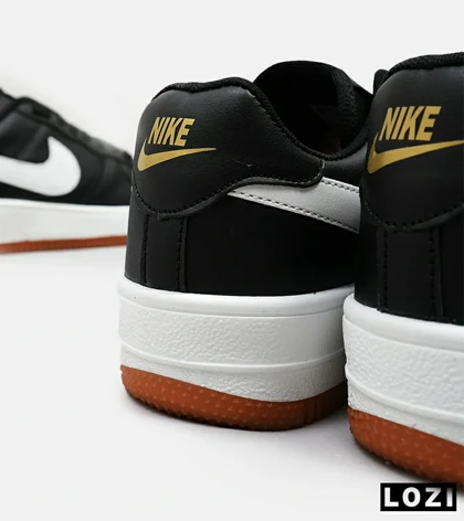 کفش کتانی مردانه و زنانه مشکی سفید نایک NIKE AIR FORCE مدل 5171