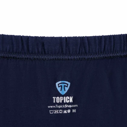 شورت پادار پنبه کش لیفه ای (تک عددی) سورمه ای