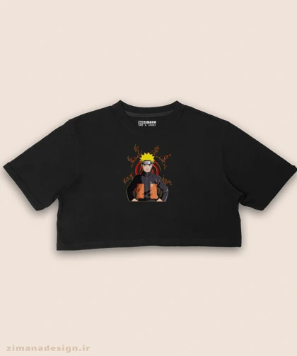 کراپ زنانه طرح ناروتو کد 907