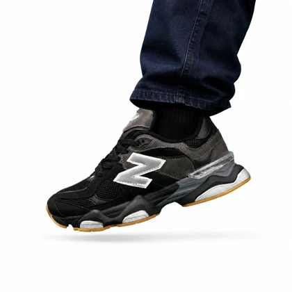 کفش کتانی مردانه مدل نیوبالانس 9060 مشکی طوسی New Balance 9060