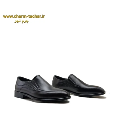 کفش رسمی مردانه بدون بند چرم طبیعیsi138