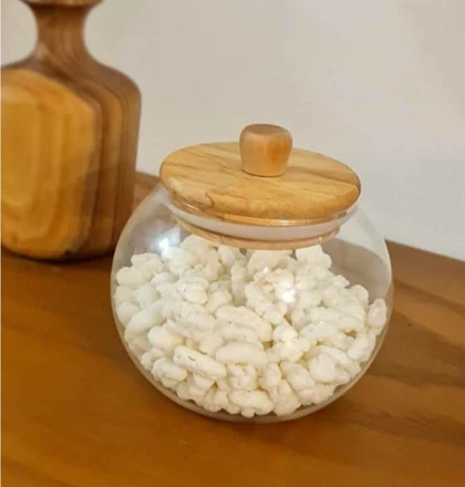 قندان پیرکس درب بامبو