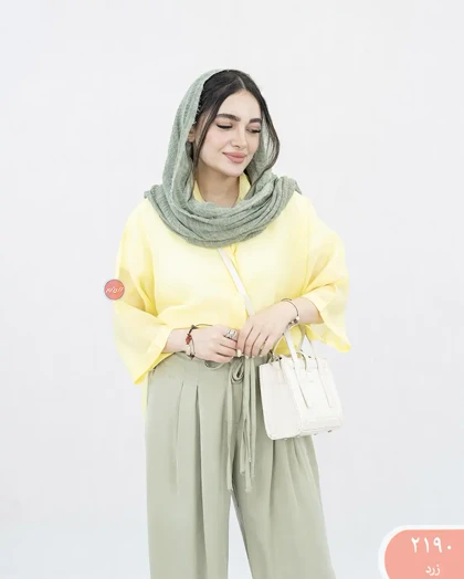 شومیز شیشه ای رنگین کمان 2190