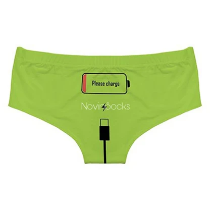 شورت طرح Please Charge