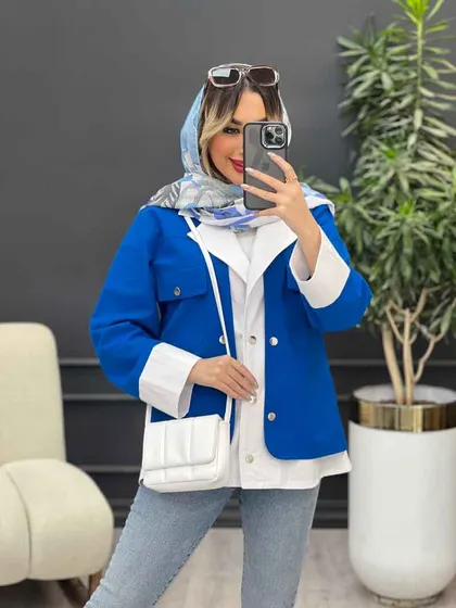 مانتو ترکیبی نورا