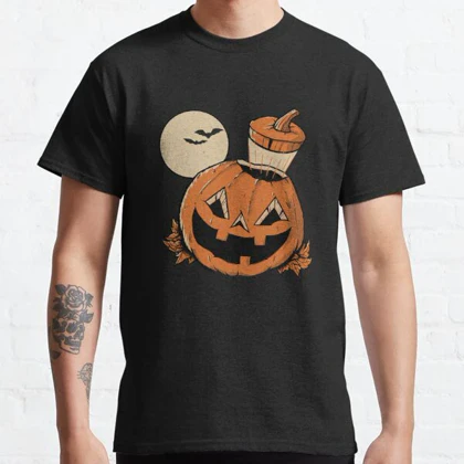 تیشرت Nightmare Before Christmas طرح Vintage Mind Blown Pumpkin کد 260873