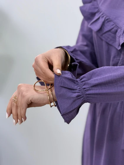 پیراهن مانتویی النا