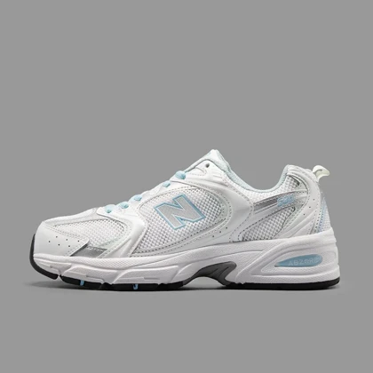 نیوبالانس 530 سفید آبی روشن New Balance 530 White Light Blue