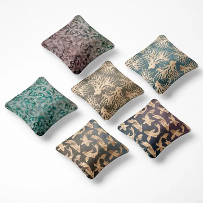 کوسن 6 تکه pillow 6 set 308