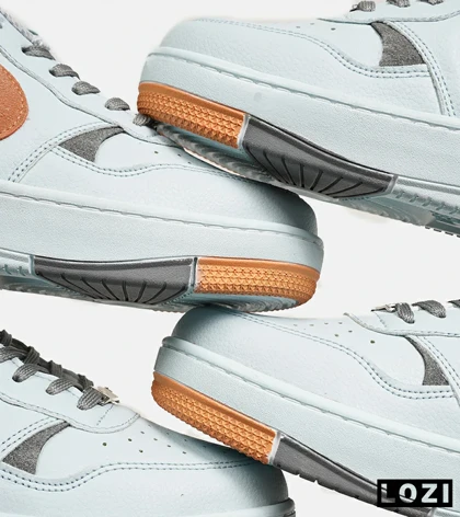 کفش بزرگ پا آبی طوسی نارنجی Nike Gama Force Sail