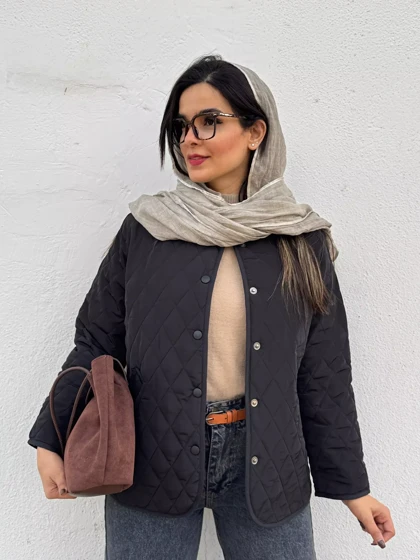 کاپشن زنانه آستردار خاص