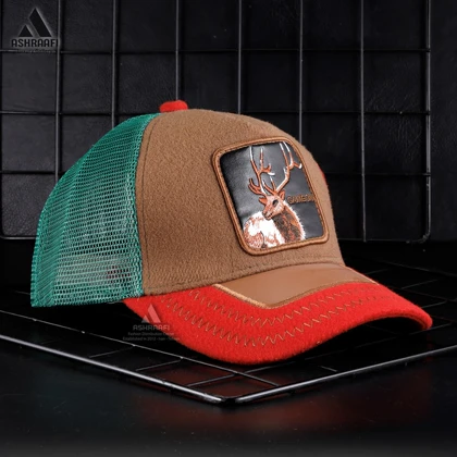 کلاه گورین طرح گوزن Trucker Cap HA39