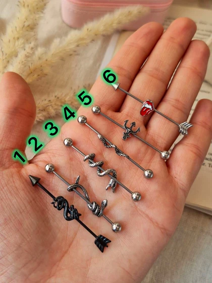 پیرسینگ محوری ایندستریال