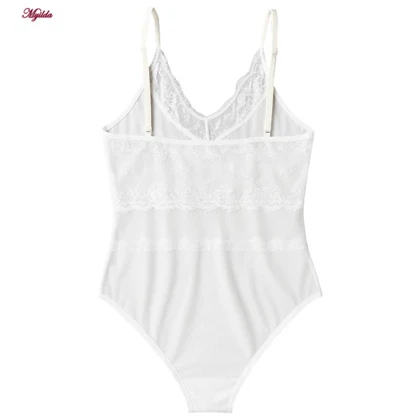 بادی بدون آستین زنانه مدل توری کد 5514-5045