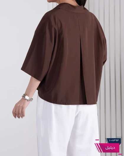 شومیز زنونه پری اسلپ باکسی WHITE