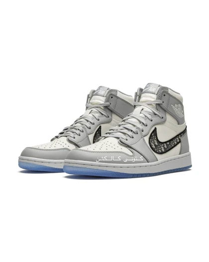 کتانی ویتنامی نایک ایر جردن وان ساق‌دار دیور Nike Air Jordan 1 Retro High Dior