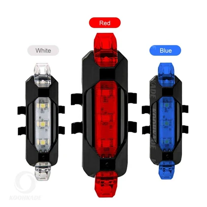 چراغ خطر شارژی عقب کد DC-198