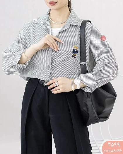 مانتو گلدوزی تدی 3599