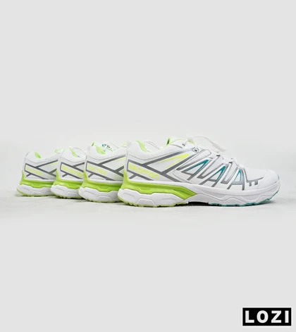 کفش کتانی سفید سبز سالومون Salomon X ULTRA