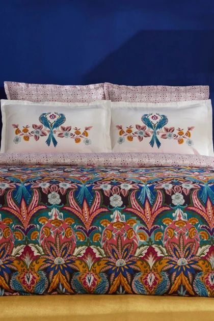 سرویس روتختی دو نفره Karaca Home مدل Marsey ساتن - چندرنگ