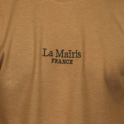 تیشرت آستین کوتاه بیسکوییتی مردانه آرشید مدل 5511251