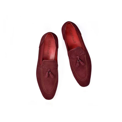 Suede Tassel Loafer - Code S352-2