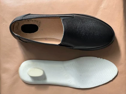 کفش چرم زنانه مدل لانکوم(مخصوص خارپاشنه)