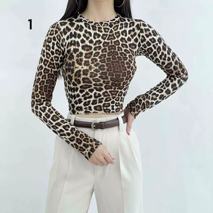 بلوز پلنگی 1008545