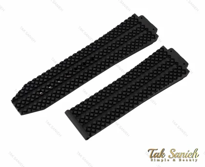بند ساعت مچی هابلوت رابر مردانه مدل Hublot-Strap-2974-G
