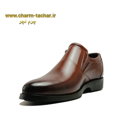 کفش رسمی مردانه بدون بند چرم طبیعیsi186