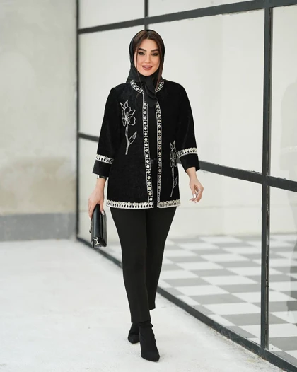 مانتومدل گلی کد 82512