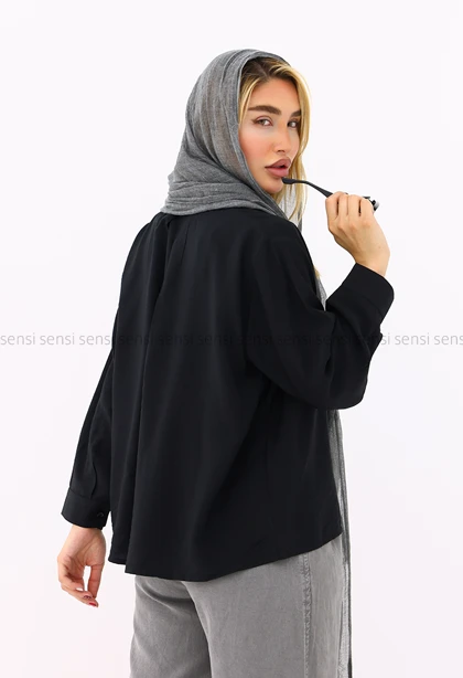 شومیز زنانه تک جیب پری کد1006545