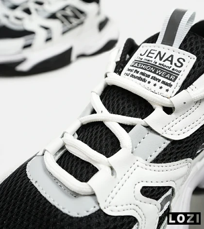 کفش کتانی مردانه و زنانه سفید مشکی NEW BALANCE smith xvision v2