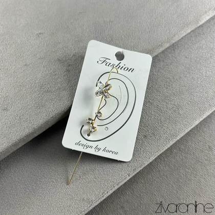 گوشواره زنانه کراس مدل گل 20416