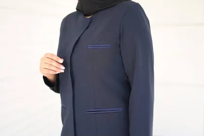 ست اداری یقه گرد کد 76412