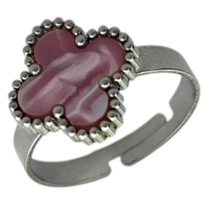 انگشتر زنانه طرح ونکلیف با قابلیت تنظیم سایز