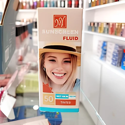 فلوئید ضد آفتاب رنگی مای مدل Smart Defense حجم 50 میلی لیتر SPF50