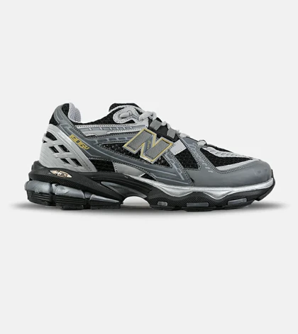 کفش کتانی مردانه و زنانه طوسی مشکی New Balance 1906R مدل 7547