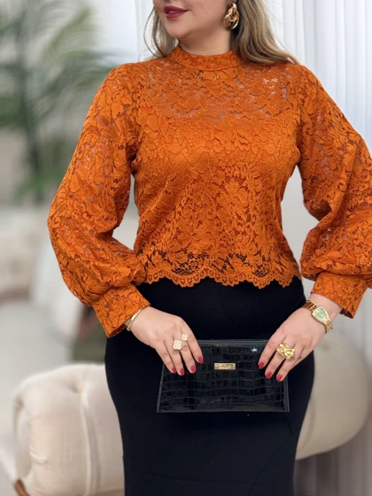 شومیز دانتل ستاره 2799