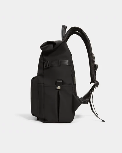 کوله پشتی رول تاپ مشکی Space