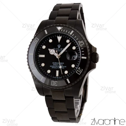 ساعت رولکس سابمارینر مردانه تمام مشکی 105771