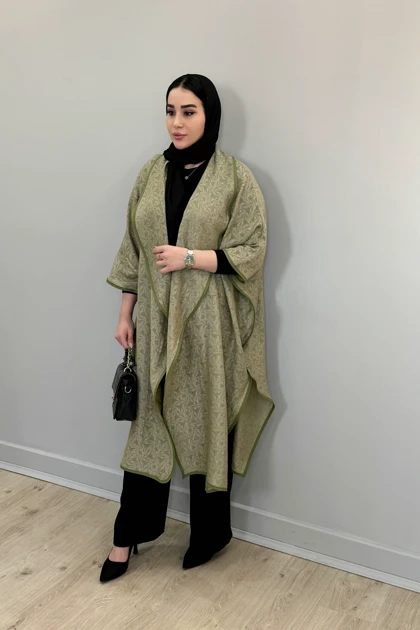 عبای ژاکارد بهاره