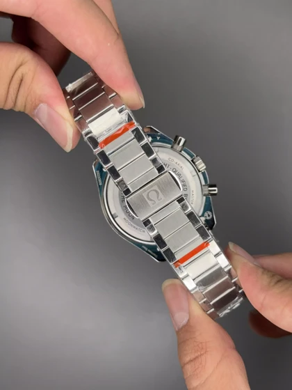 ساعت مچی امگا اسپیدمستر بند سیلور صفحه سبز Omega Speadmaster