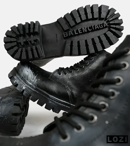 بوت مردانه مشکی BALENCIAGA Splash