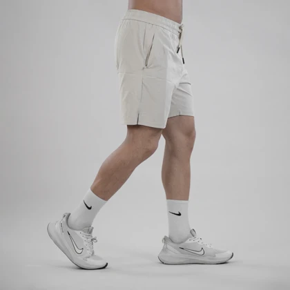 شلوارک ورزشی مردانه نایک مدل Dri Fit-D9108 کرم