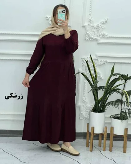 پیراهن نخ ململ طرح آیدا 6140