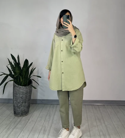 مانتو بلند غنچه(ایراد دار)